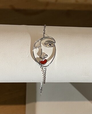Armband - MYLADY - zilver