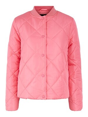 Korte jas quilted - BEE - fuchsia Korte jas quilted - BEE - fuchsia