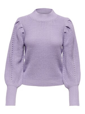 Trui knitwear - NAJA - lavendel