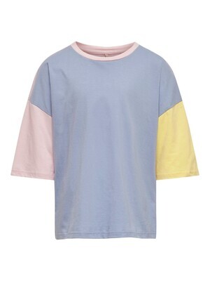KIDS T-shirt - JULIE - color block KIDS T-shirt - JULIE - color block