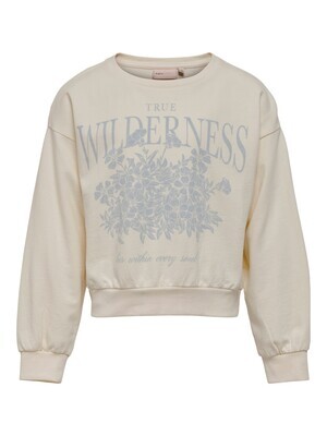 KIDS Trui sweater - LUCINDA - écru/wilderness