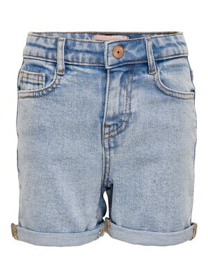 KIDS jeansshort - PHINE - light blue denim