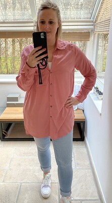 + Hemdblouse - DENIZIA - oudroze + Hemdblouse - DENIZIA - oudroze