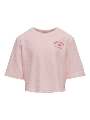 KIDS T-shirt badstof - TARA - roze KIDS T-shirt badstof - TARA - roze