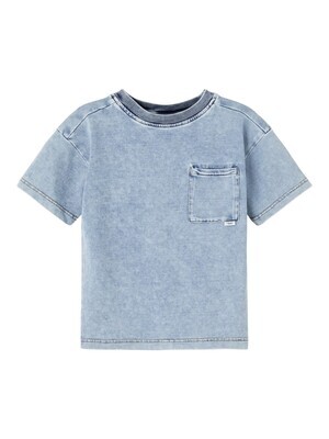 KIDS t-shirt - ATRUEBO - light blue denim