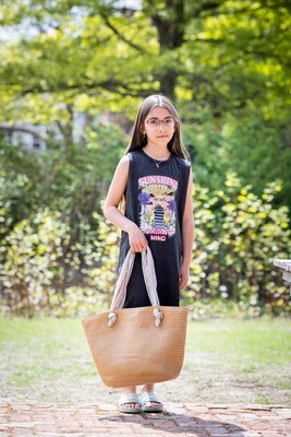 Shopper - VILLA - taupe