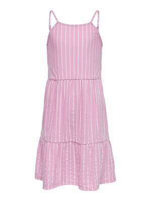 KIDS jurk - JOLLA - roze/wit gestreept KIDS jurk - JOLLA - roze/wit gestreept