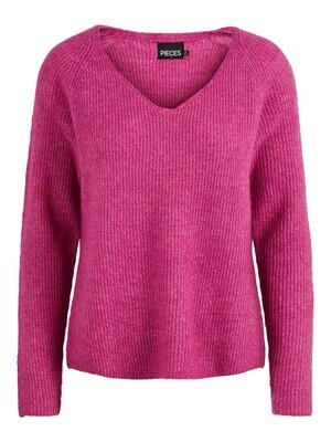 Trui knitwear - ELLEN- rose violet