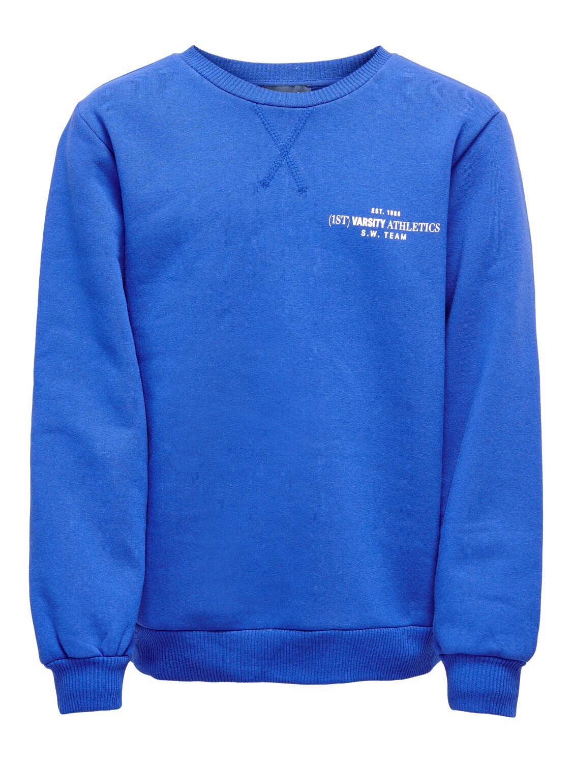 KIDS sweater - NATE - felblauw