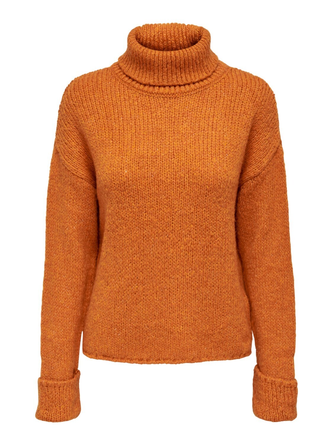 Trui met rolkraag knitwear - DINEA - autumn maple
