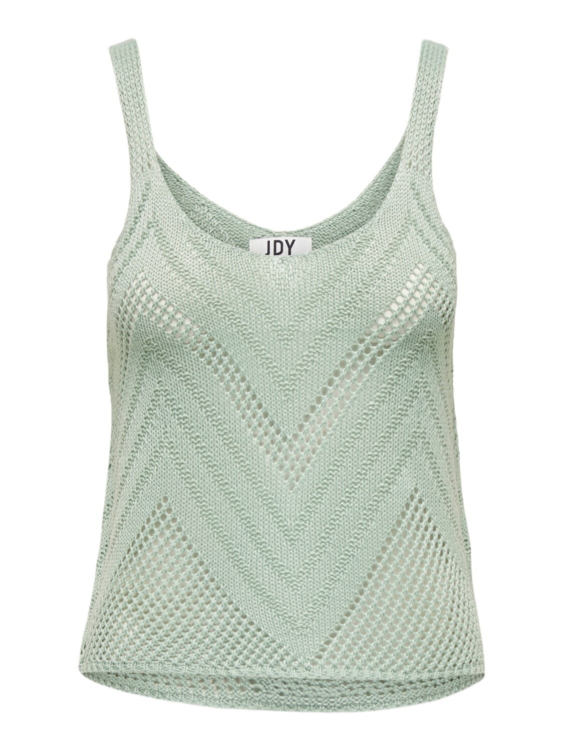 Top tanktop - SUN - jadeite/knitted