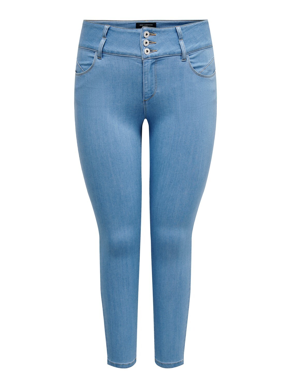 + jeansbroek ancle - ANNA - light blue denim lengte 32