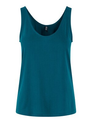 Tanktop basic - KAMALA - deep lagoon