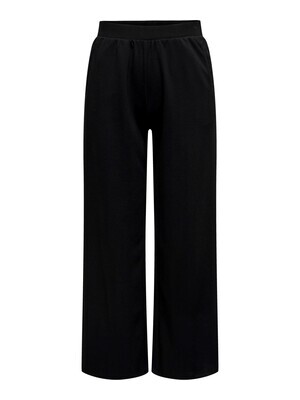 Comfy wijde broek - ELDORA - black Comfy wijde broek - ELDORA - black