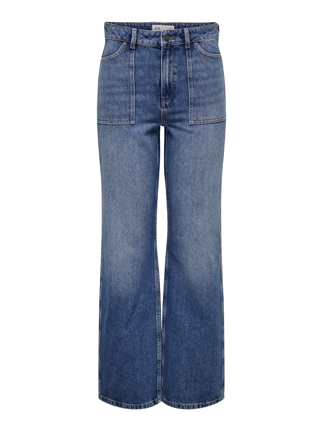 Wijde jeans - MAYA - medium blue denim