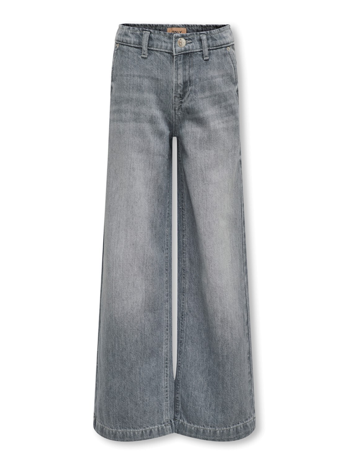KIDS Wijde jeans - COMET - medium grey denim
