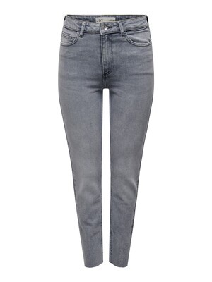 Straight jeans - LULLU - medium grey denim