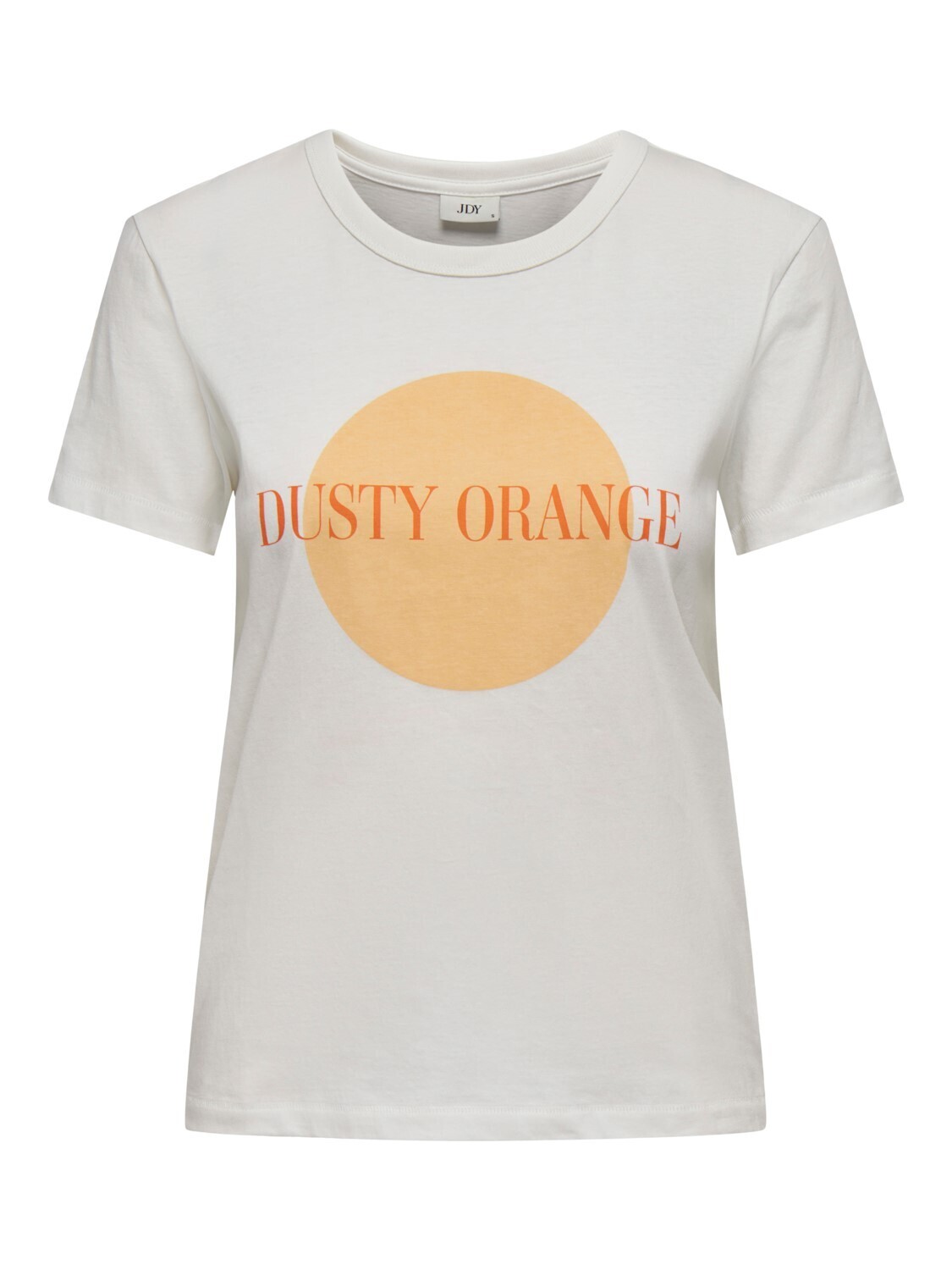 T-shirt - MICHIGAN - cloud dancer / dusty orange