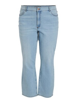 + Wijde korte jeans - NORA - light blue denim