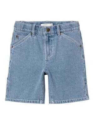 KIDS jeansshort - RYAN - medium blue denim