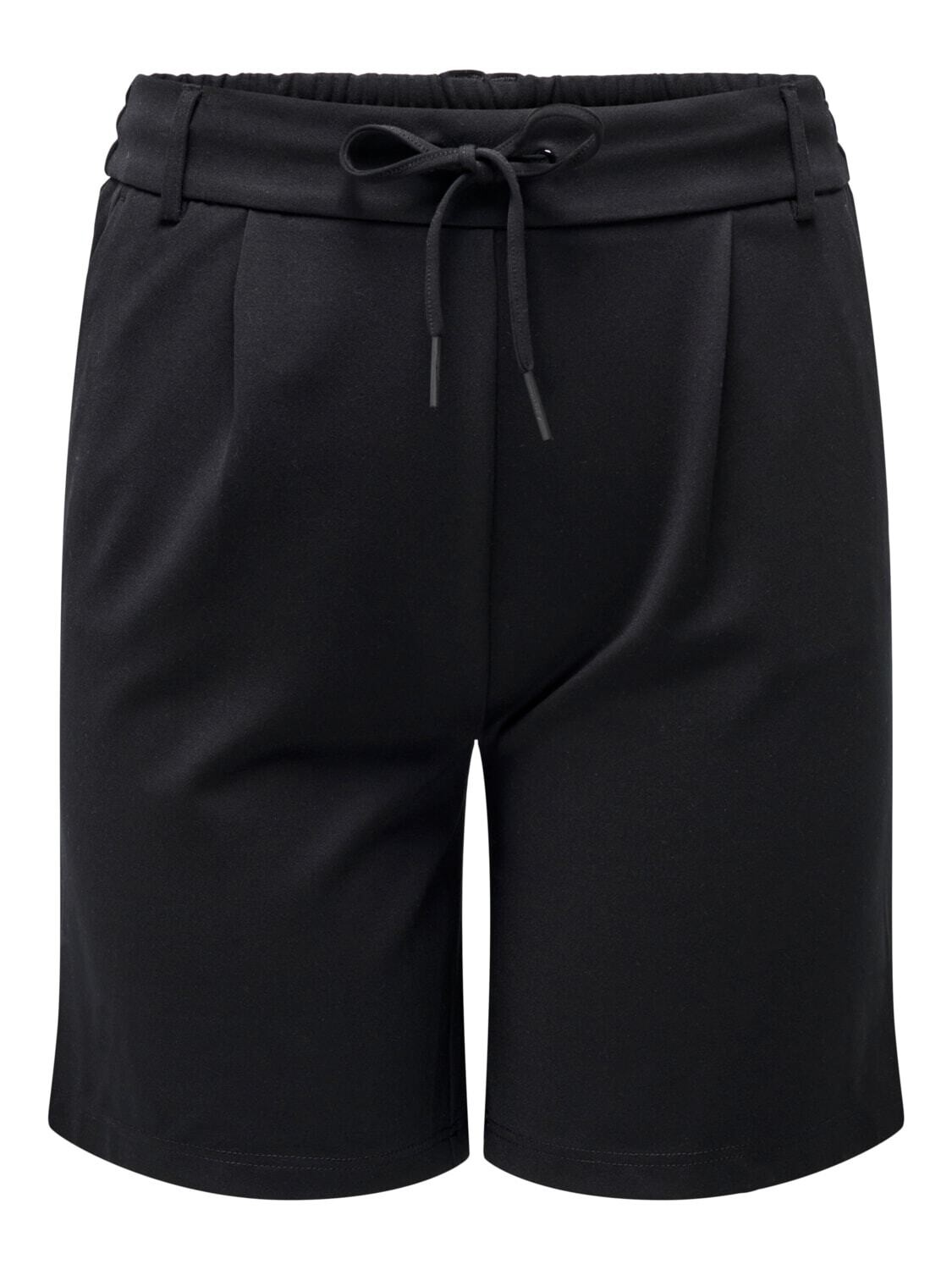 + Comfy langere short - GOLDTRASH - black