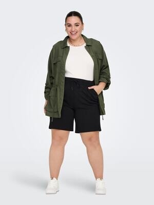 + Comfy langere short - GOLDTRASH - black