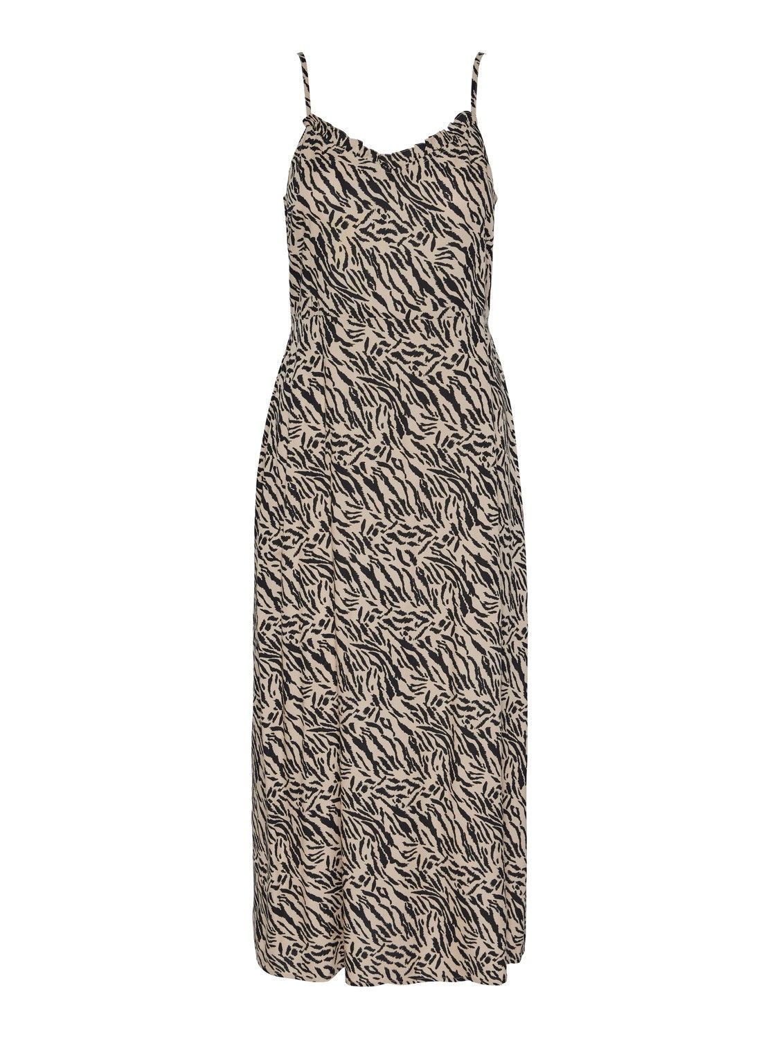 Lange zomerjurk - NYA - white pepper/animal