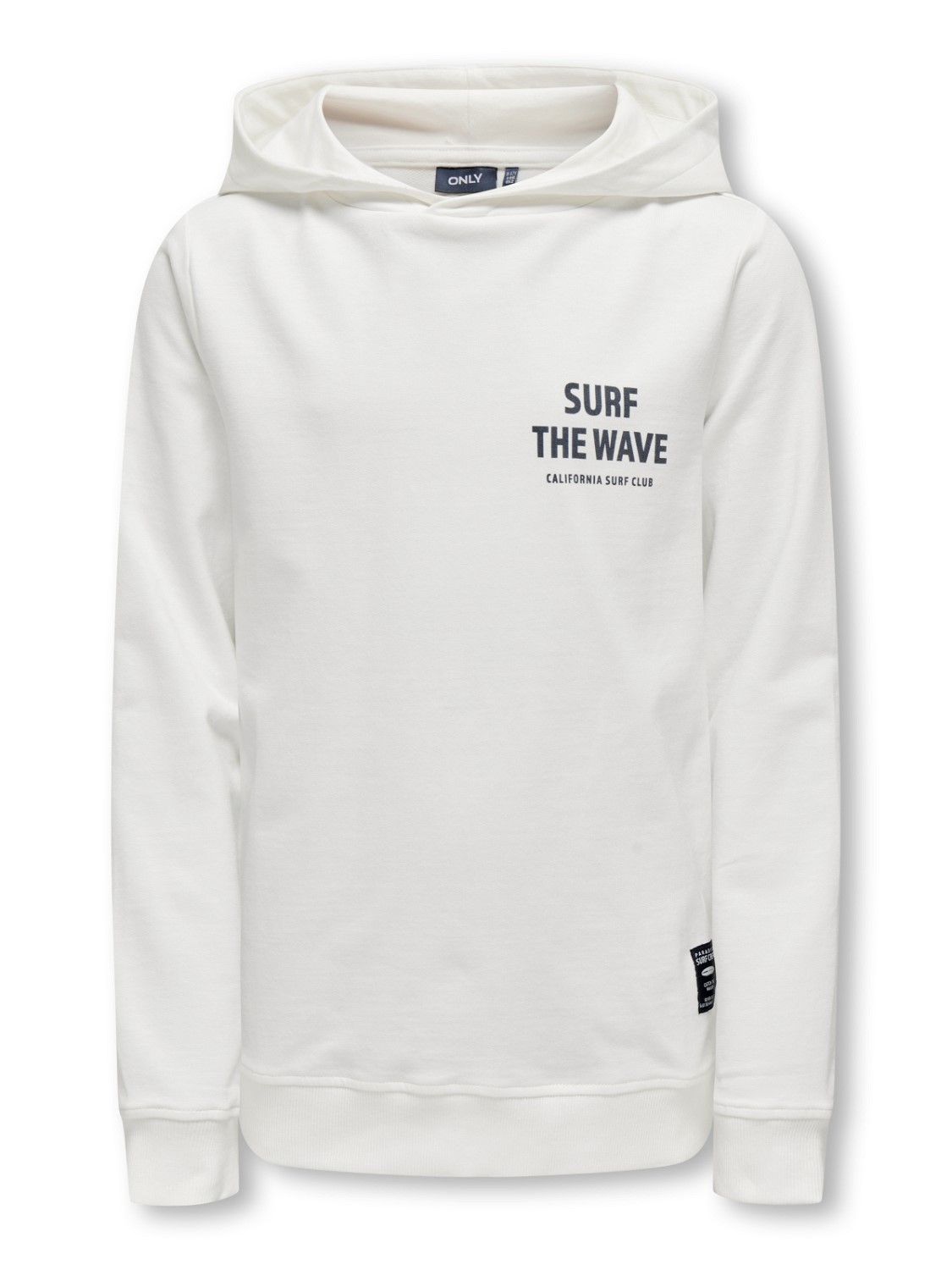 KIDS hoodie - FELIX - cloud dancer wave