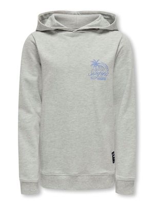 KIDS hoodie - FELIX - light grey