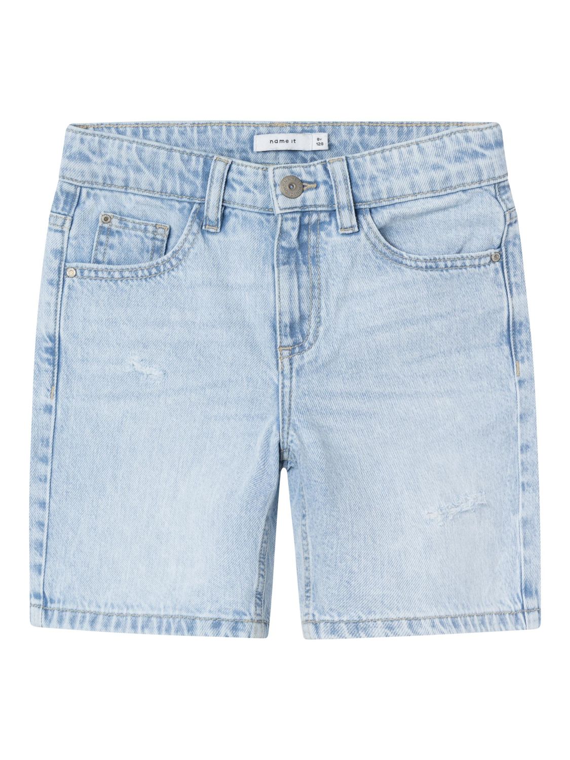 KIDS jeansshort - SILAS -  light blue denim