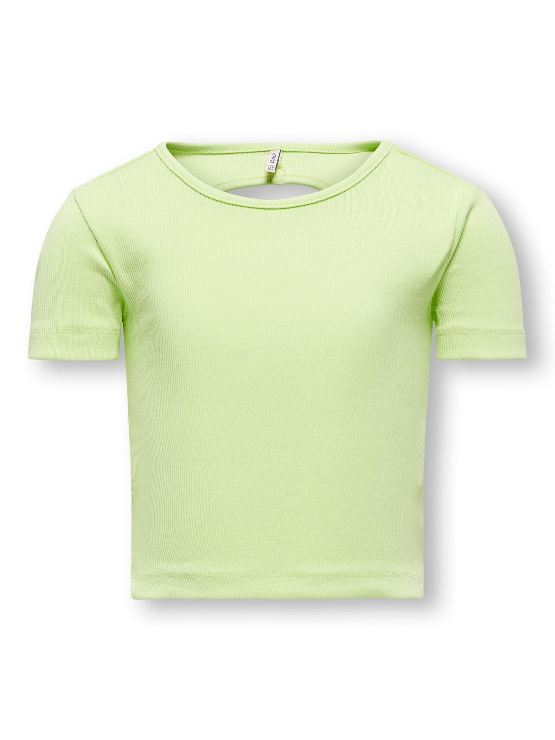 KIDS shirt met cut outs - NESSA - shadow lime
