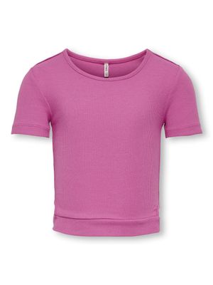 KIDS shirt met cut outs - NESSA - rosebud