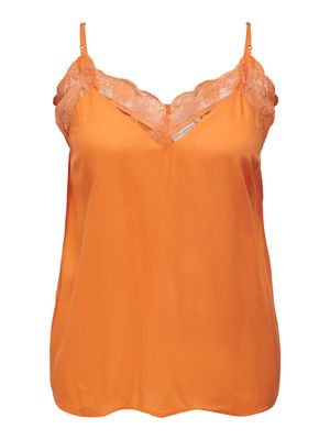 + Top singlet - DENEZIA - orange peel