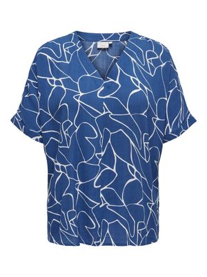 + Blouse - ELICIA - true blue