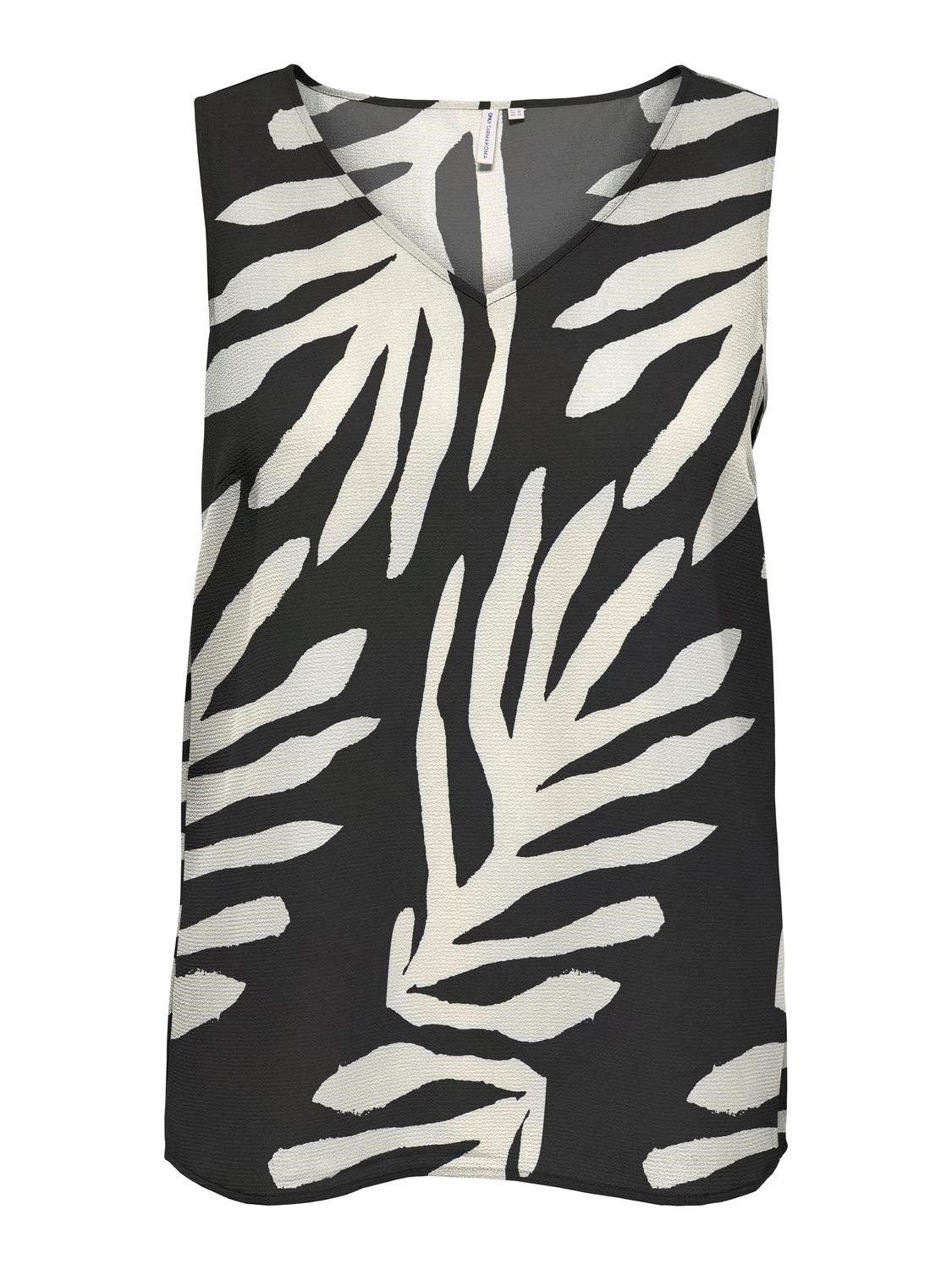 + Blouse - NOVA - black/unscaled palm