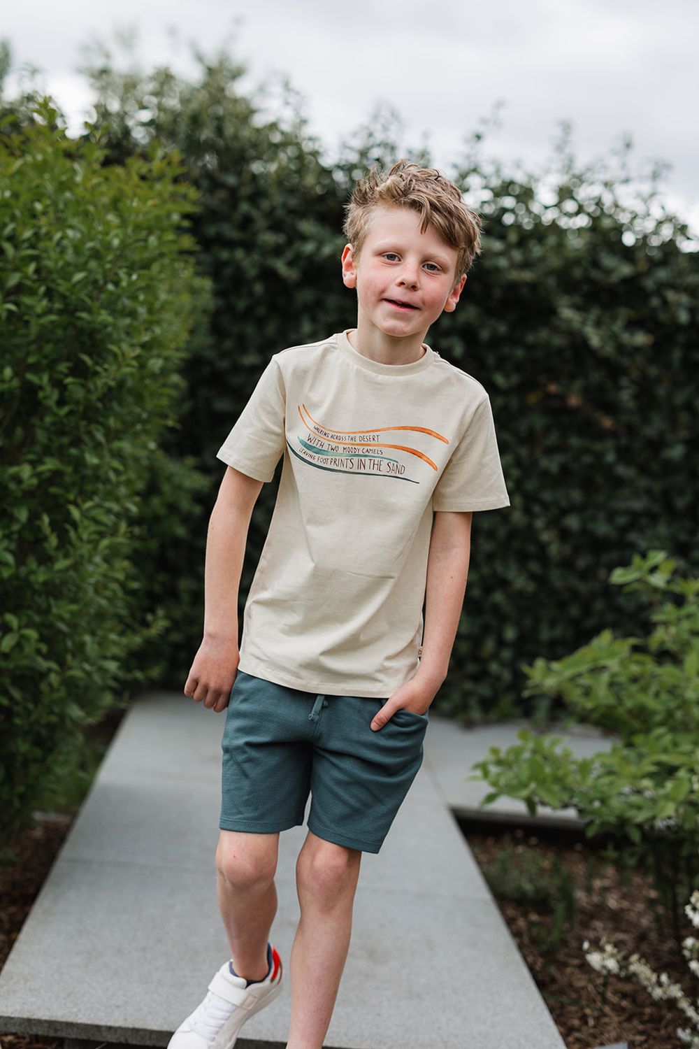 KIDS Shirt - PARS - ecru