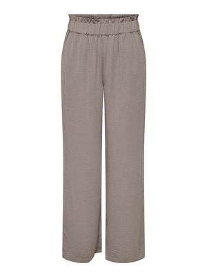 Wijde lange broek - DIVYA - driftwood