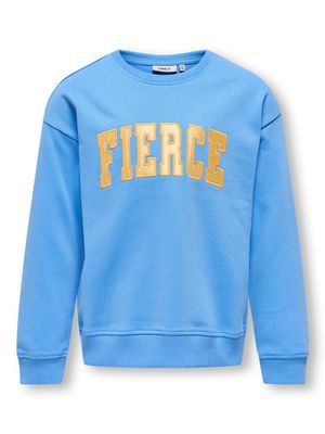 KIDS sweater - ANNA - azure blue