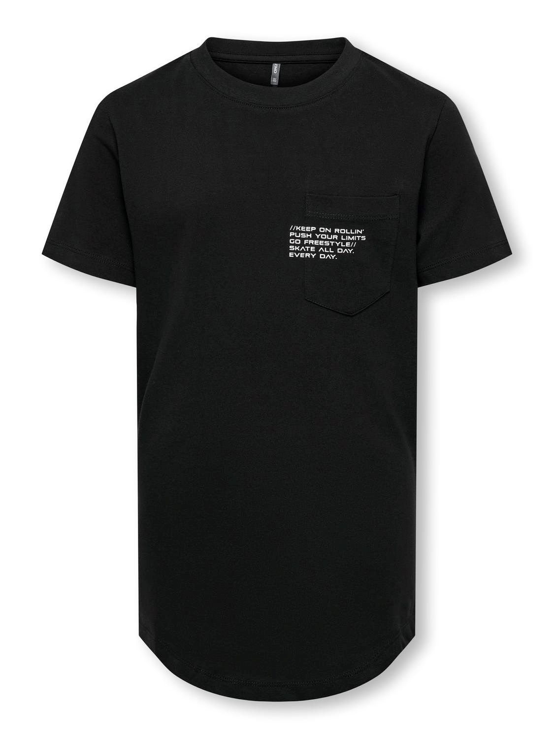 KIDS shirt- MARINUS - black