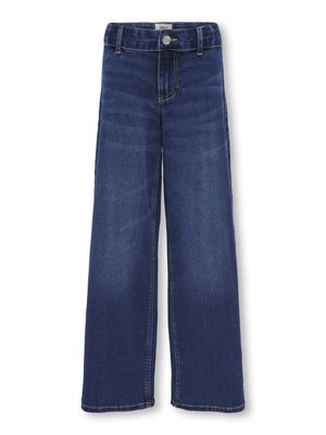 KIDS Wijde jeans - SYLVIE - dark blue denim