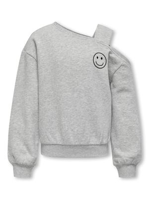 KIDS sweater - SEEMA - light grey KIDS sweater - SEEMA - light grey