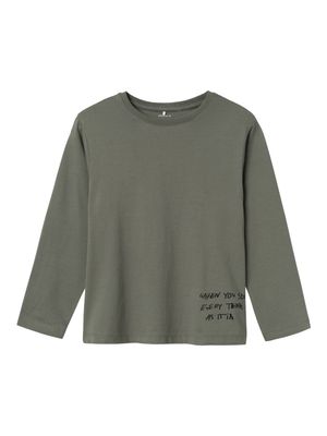 KIDS t-shirt met lange mouwen - NEPANNI - tea leaf KIDS t-shirt met lange mouwen - NEPANNI - tea leaf