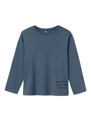 KIDS t-shirt met lange mouwen - NEPANNI - bering sea KIDS t-shirt met lange mouwen - NEPANNI - bering sea