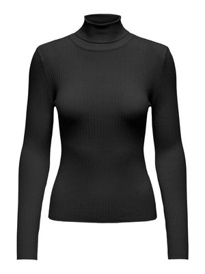 Dun truitje - PLUM - black