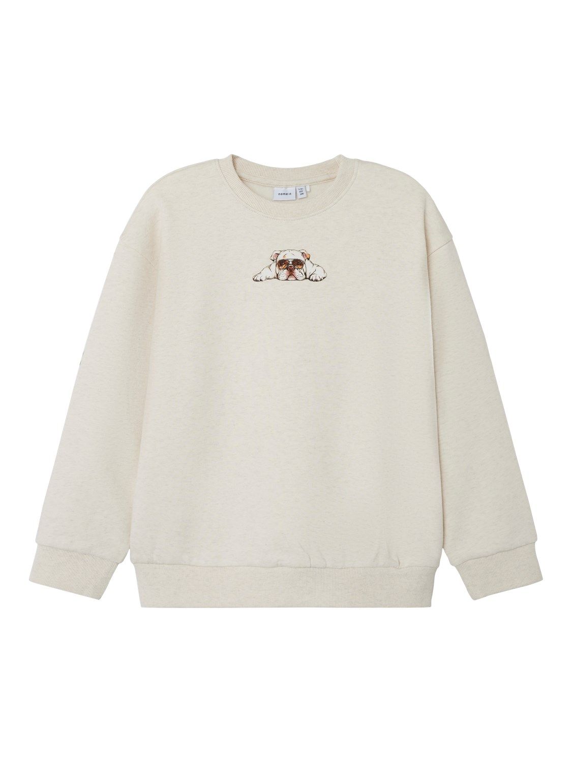 KIDS sweater - NAKRAVE - peyote melange
