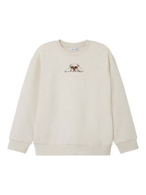 KIDS sweater - NAKRAVE - peyote melange