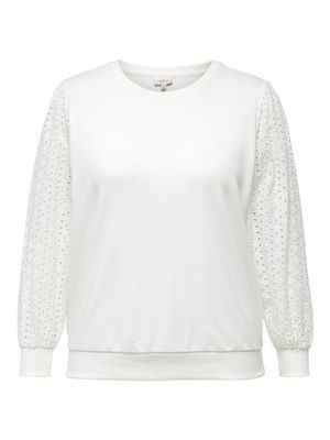 + Sweater - DONNA - cloud dancer