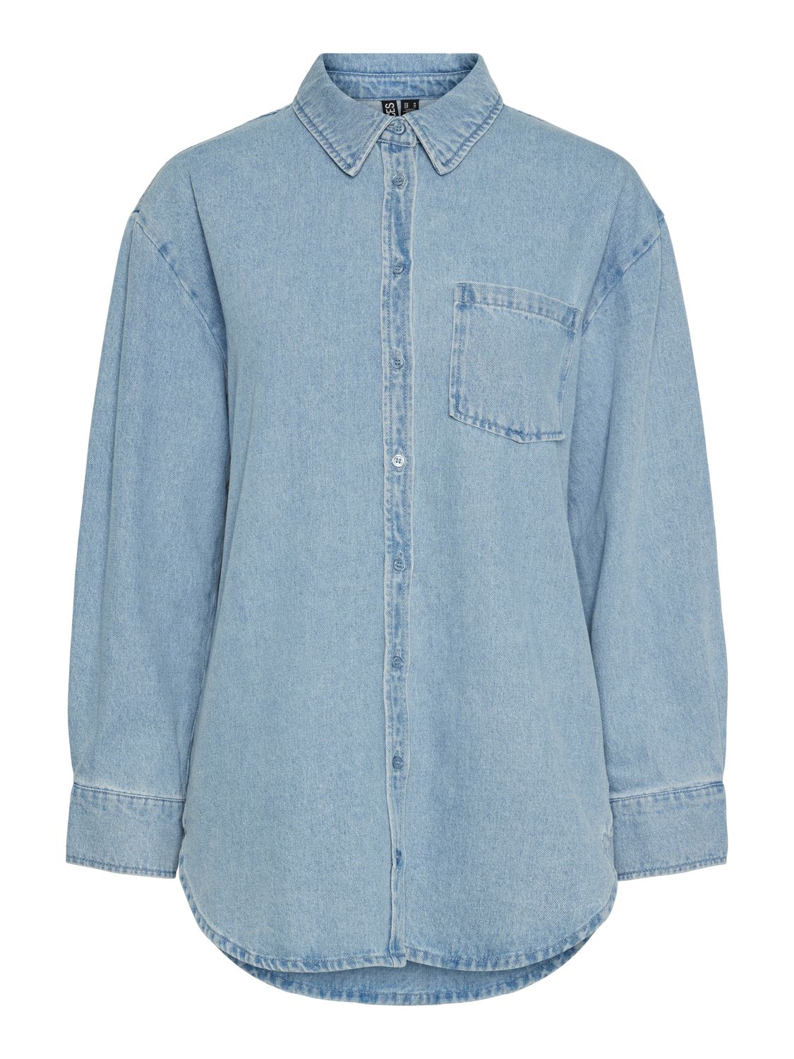 Oversized jeanshemd - MAISIE - light blue denim