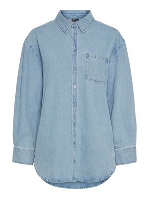 Oversized jeanshemd - MAISIE - light blue denim