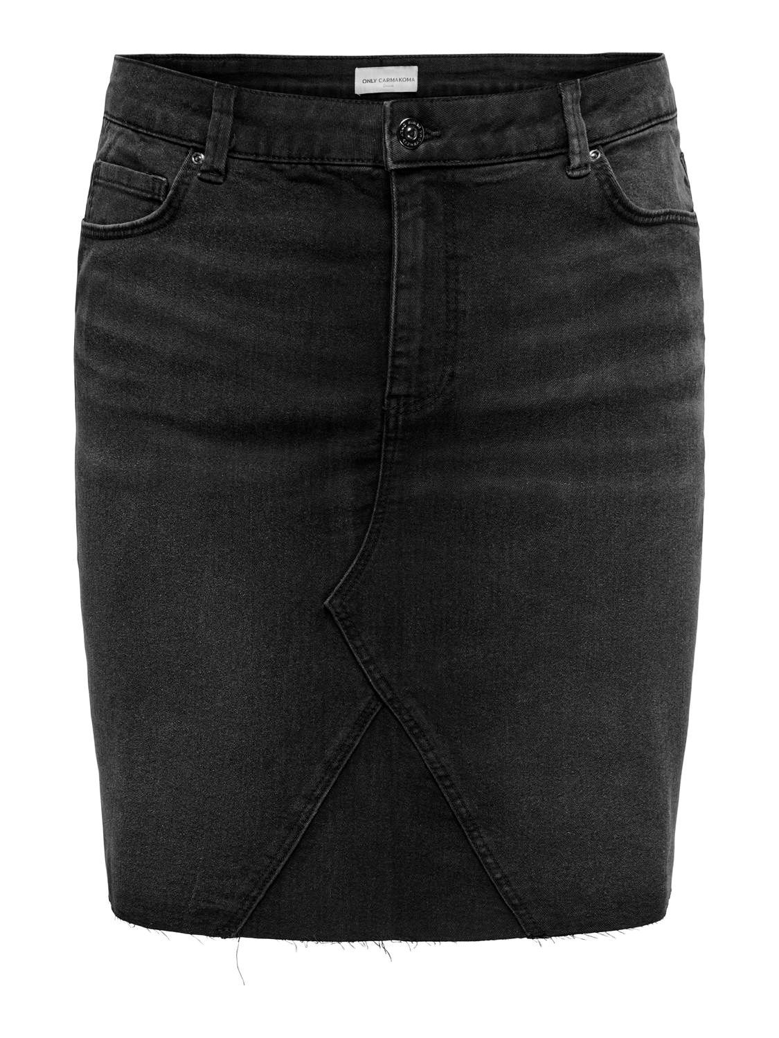 + Jeansrok - SLOAN - washed black
